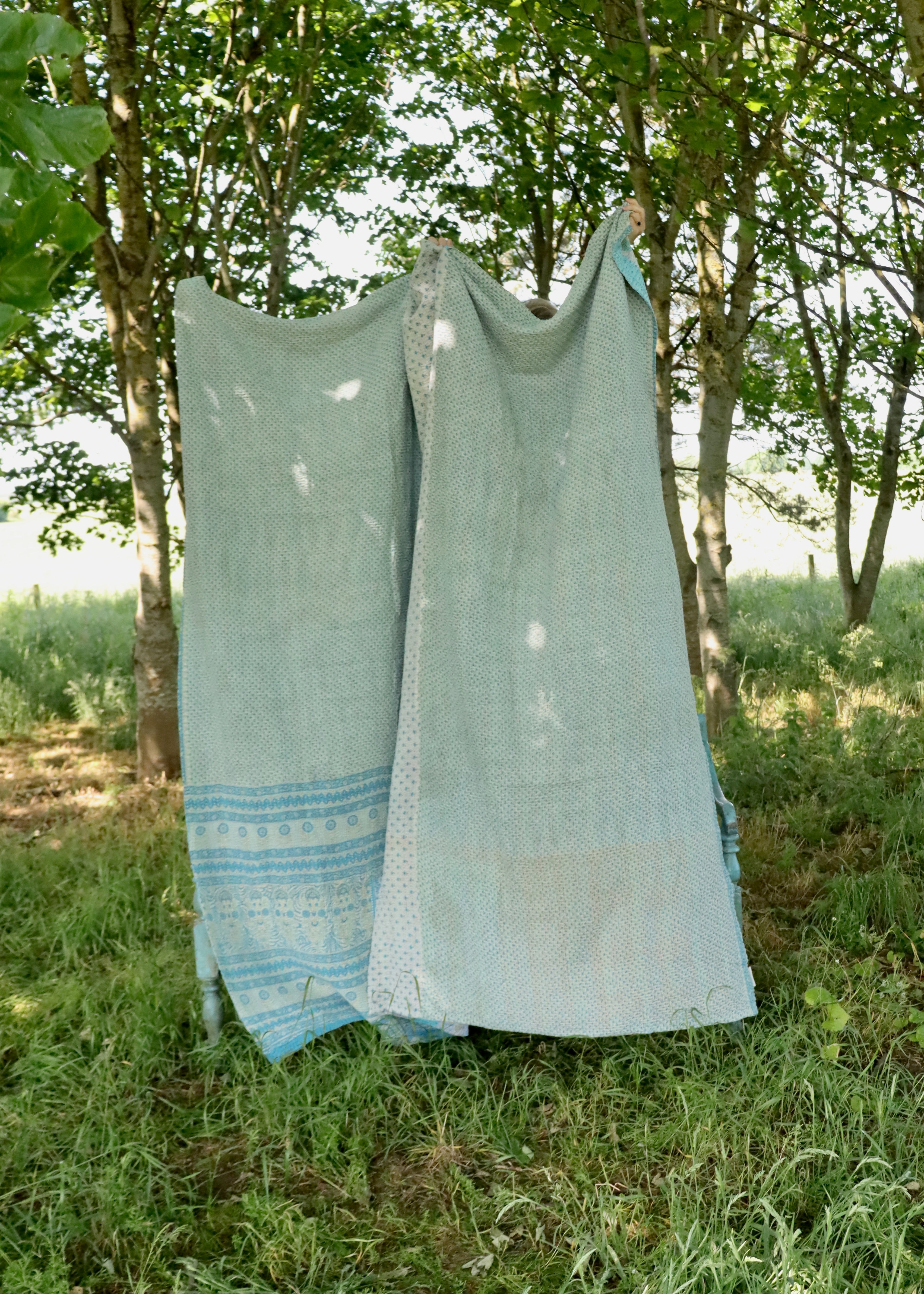 Vintage Kantha Throw K 534