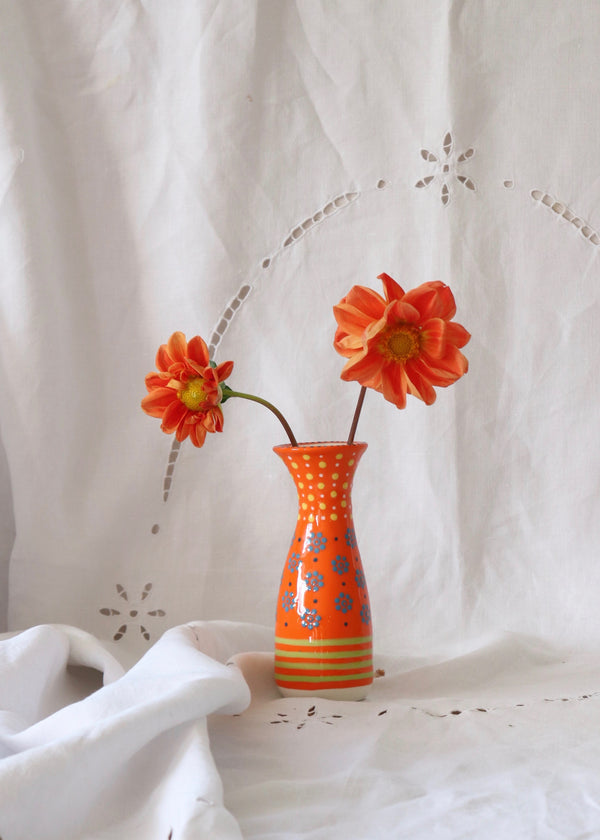 Bud Vase - Summertime Orange