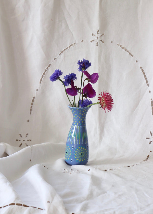 Bud Vase - Smokey Blue