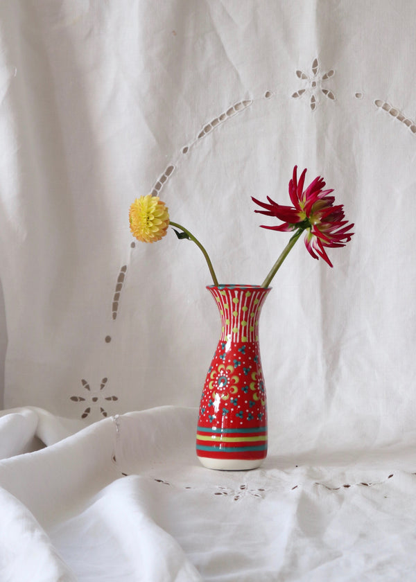 Bud Vase - Red