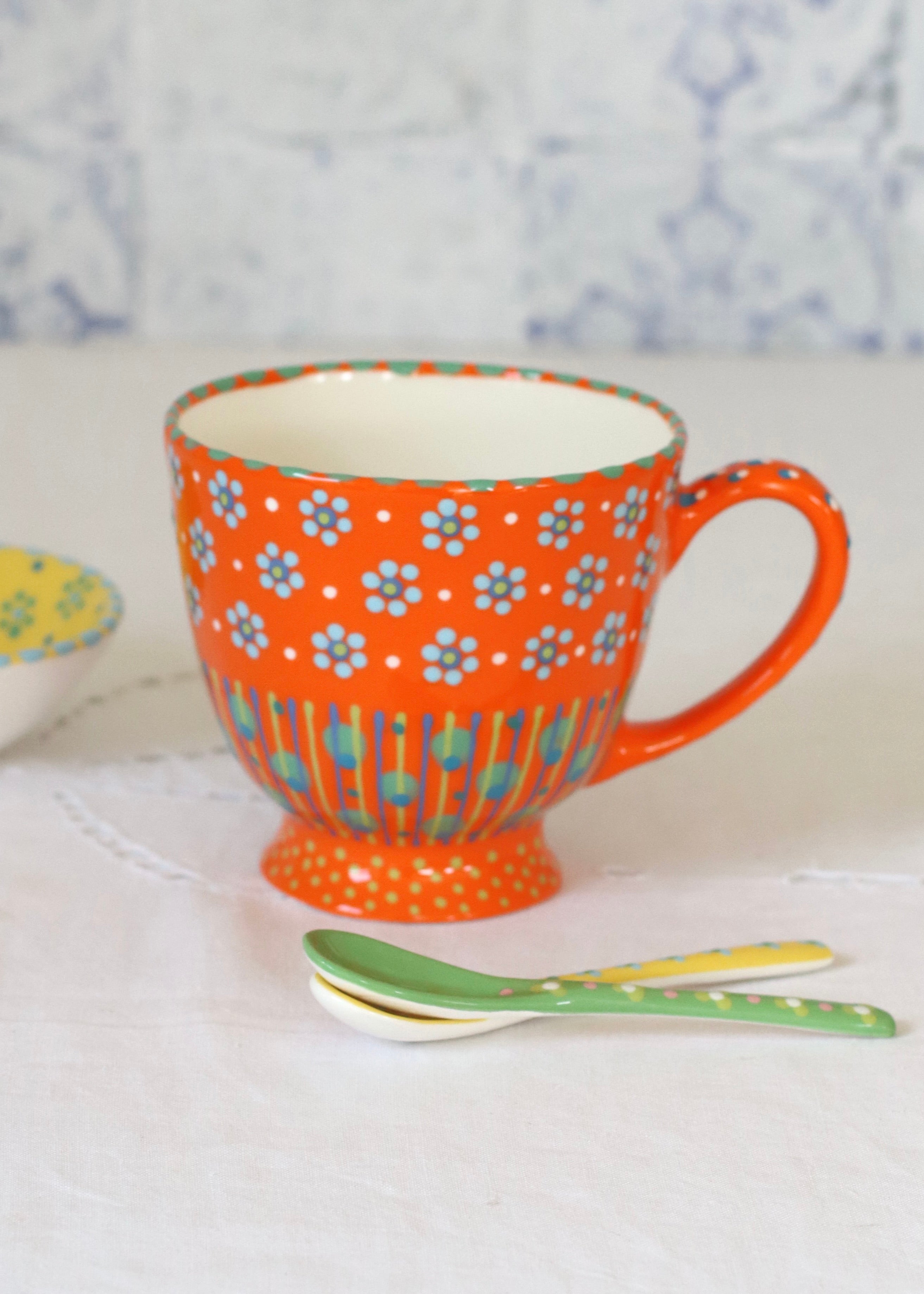 Time for Tea Cup - Orange
