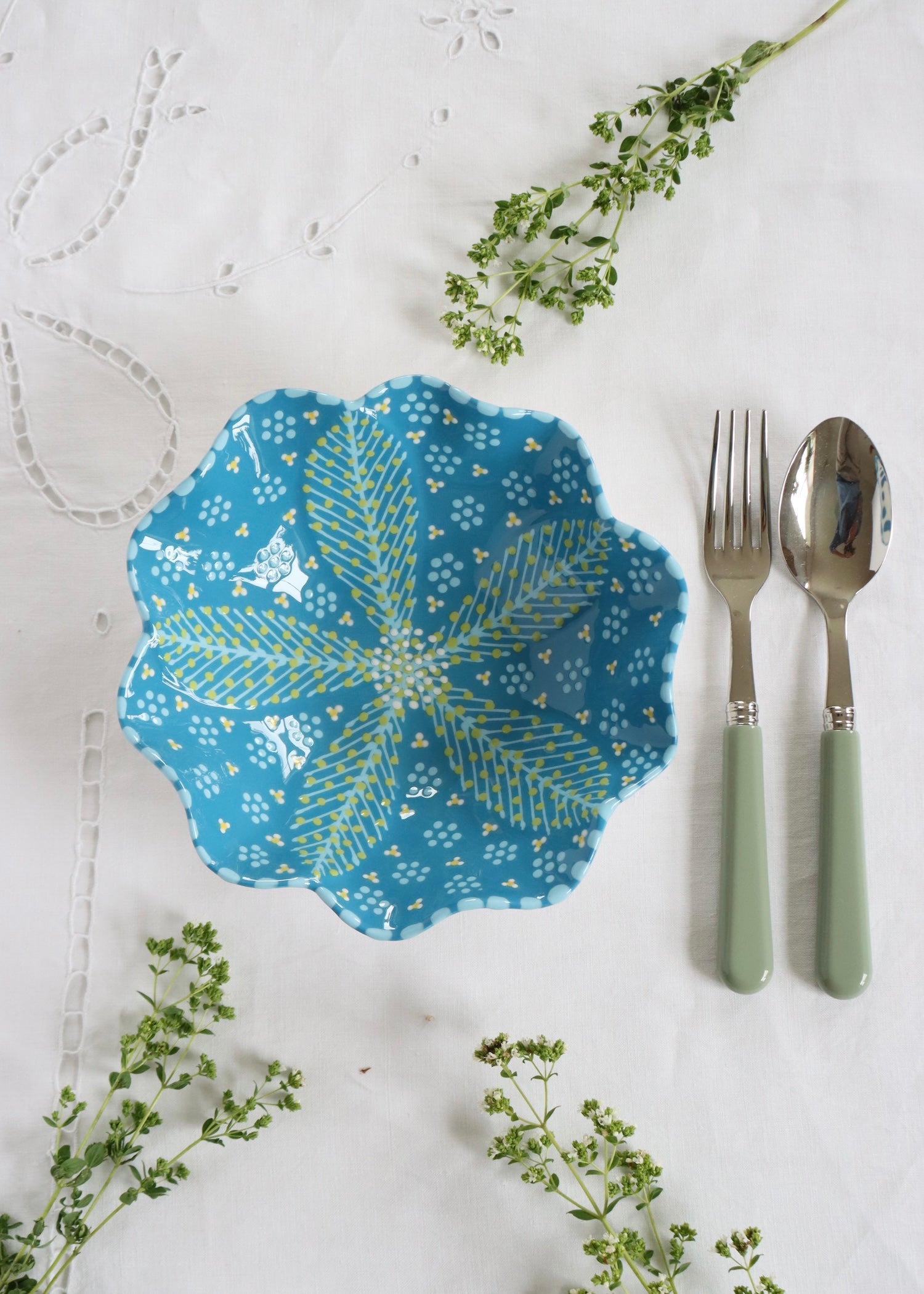 Pasta Bowl - Turquoise