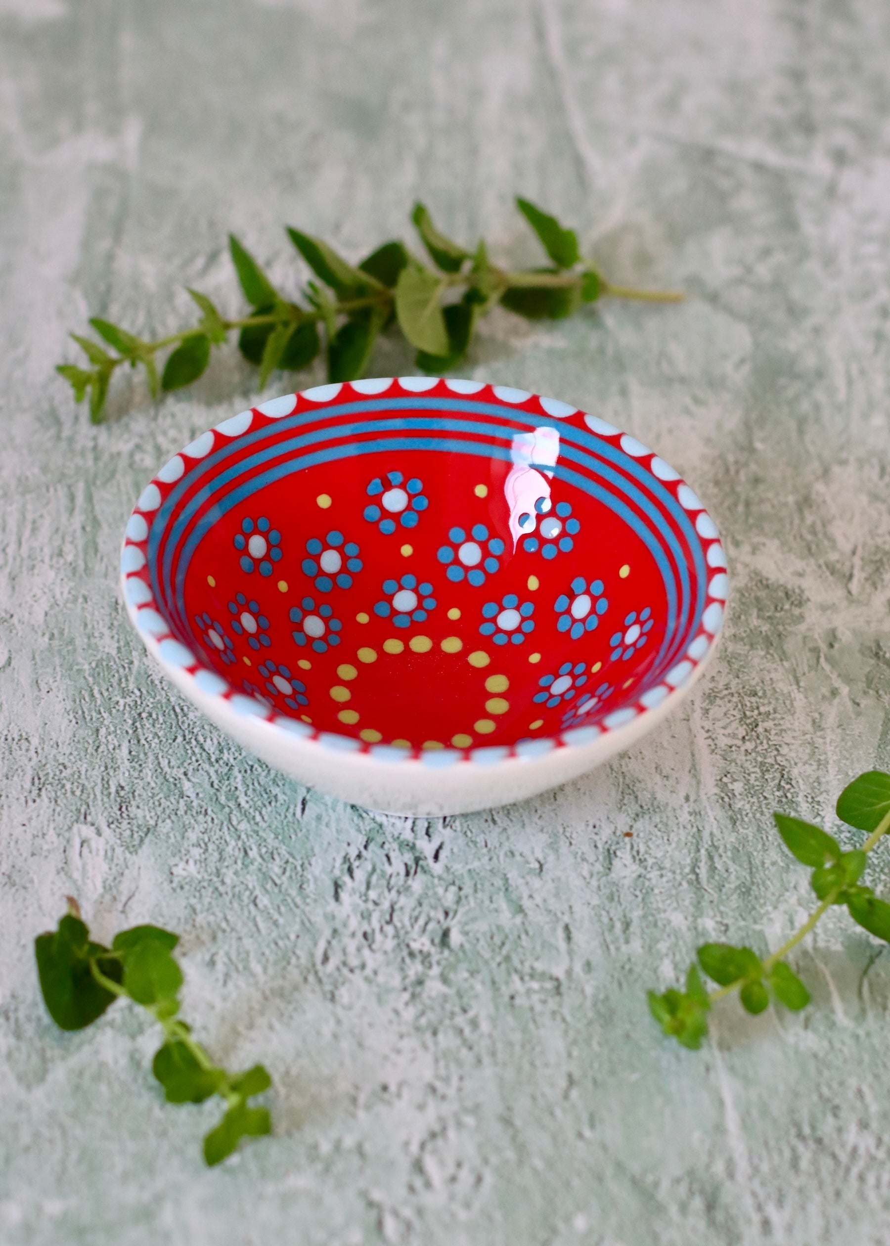 Salt Dish - Red