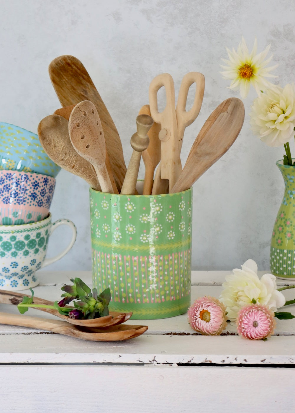 Utensil Pot - Cactus