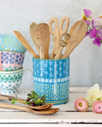 Utensil Pot Turquoise