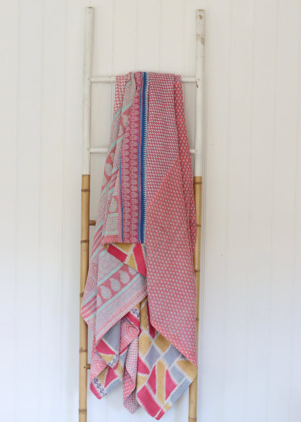 Vintage Kantha Throw K2114