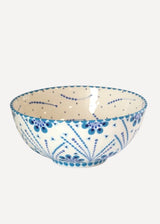 Fruit Bowl - White and Blue