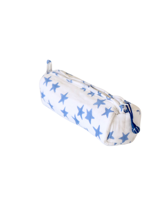 Pencil Case / Make Up Bag - Blue Super Star