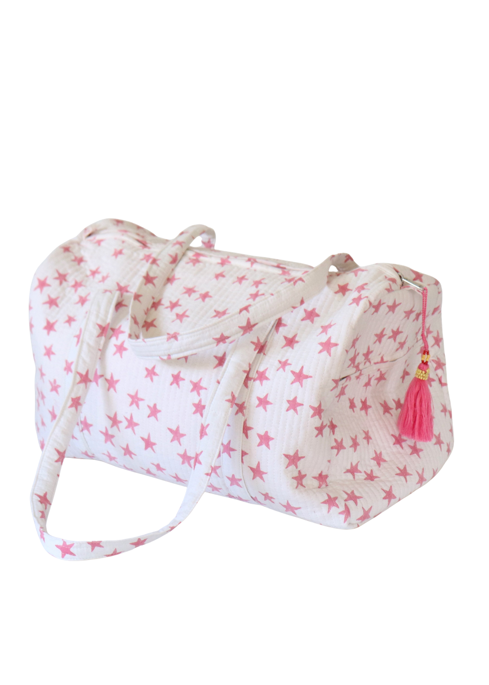 Weekend bag - Pink Super Stars