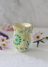 Friily Jug - White and Green