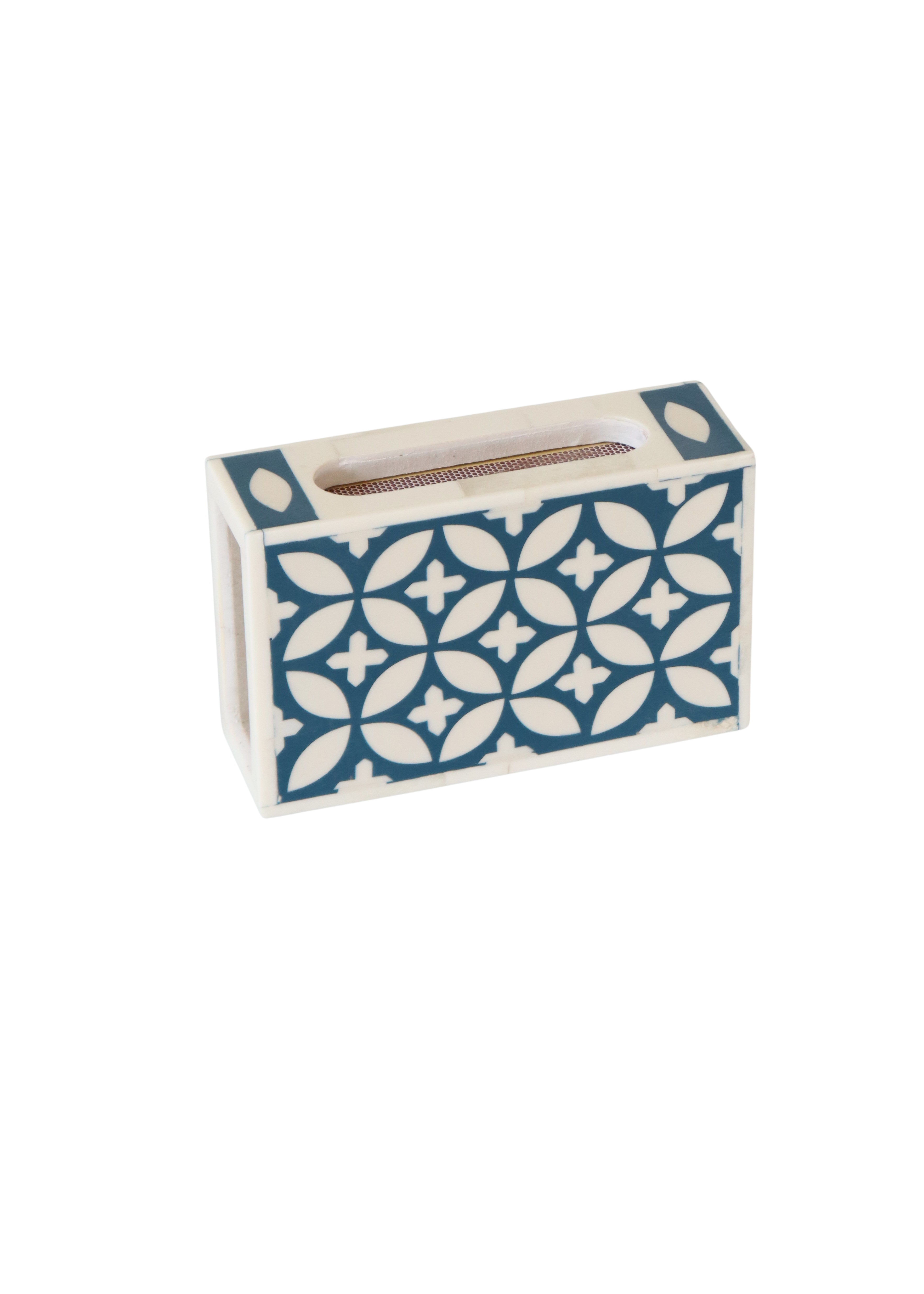 Large Matchbox Holder - Dark Teal