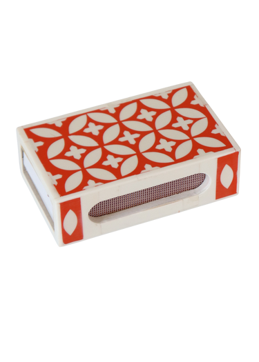 Large Matchbox Holder - Orange