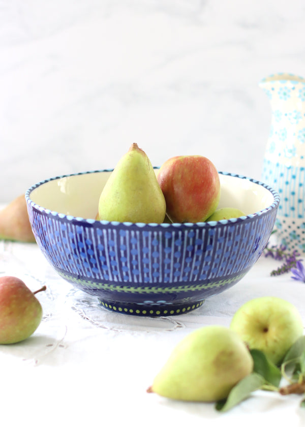 Fruit Bowl - Deep Blue