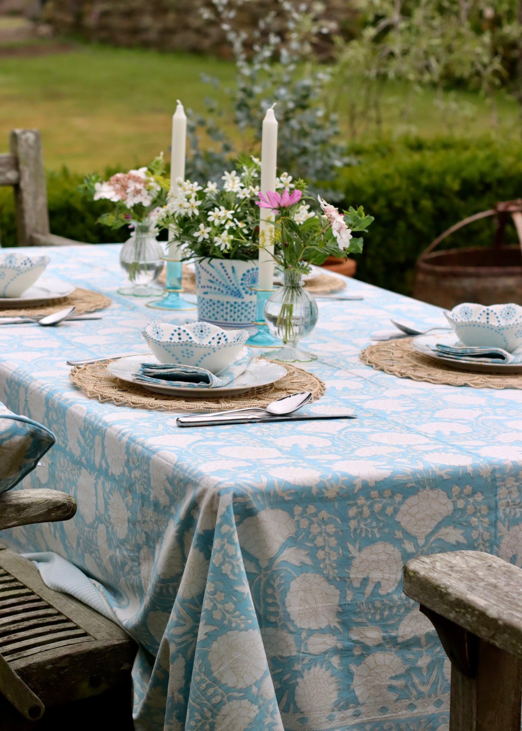 TABLECLOTH - Gentle Turquoise
