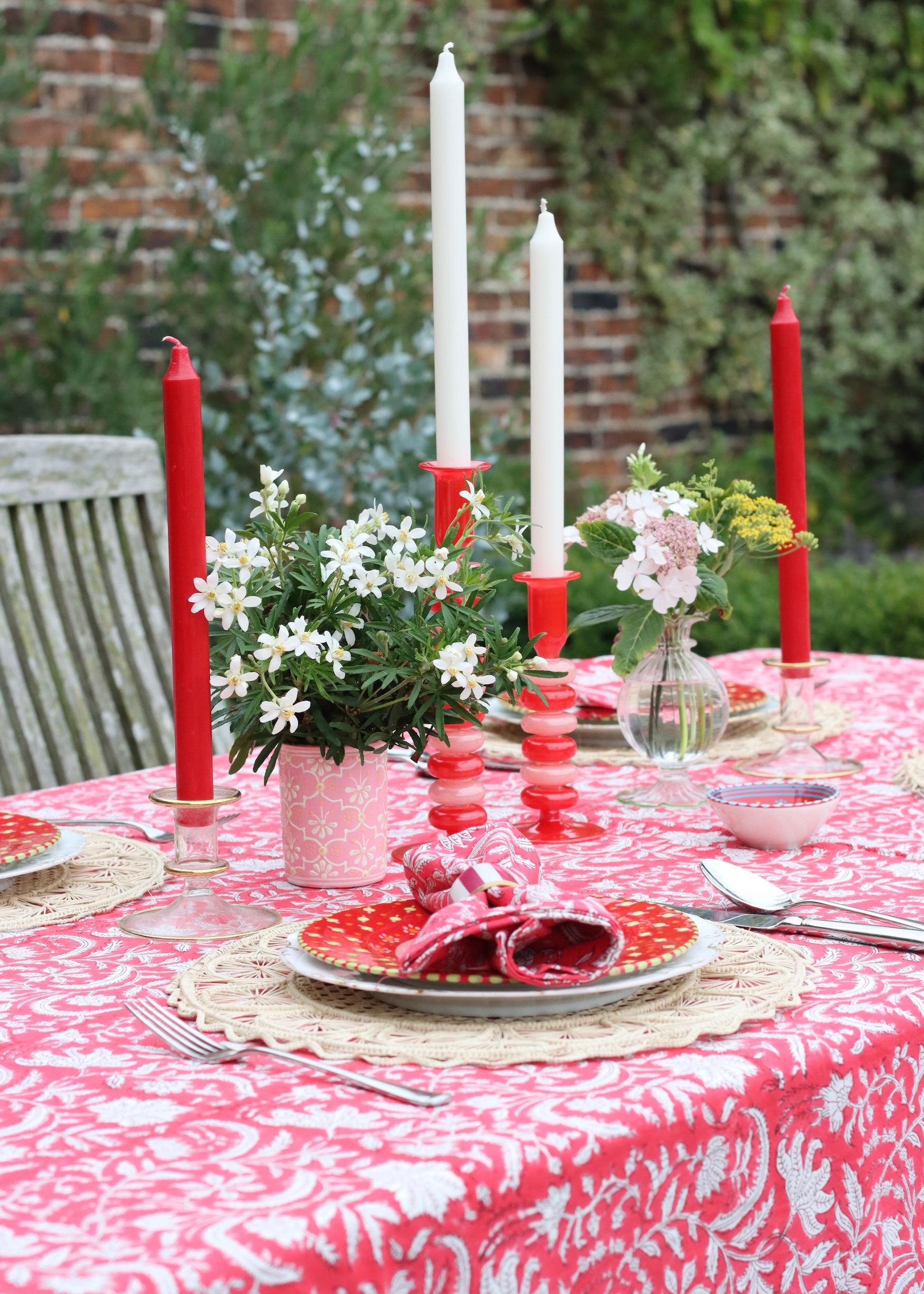 TABLECLOTH - Christmas Red