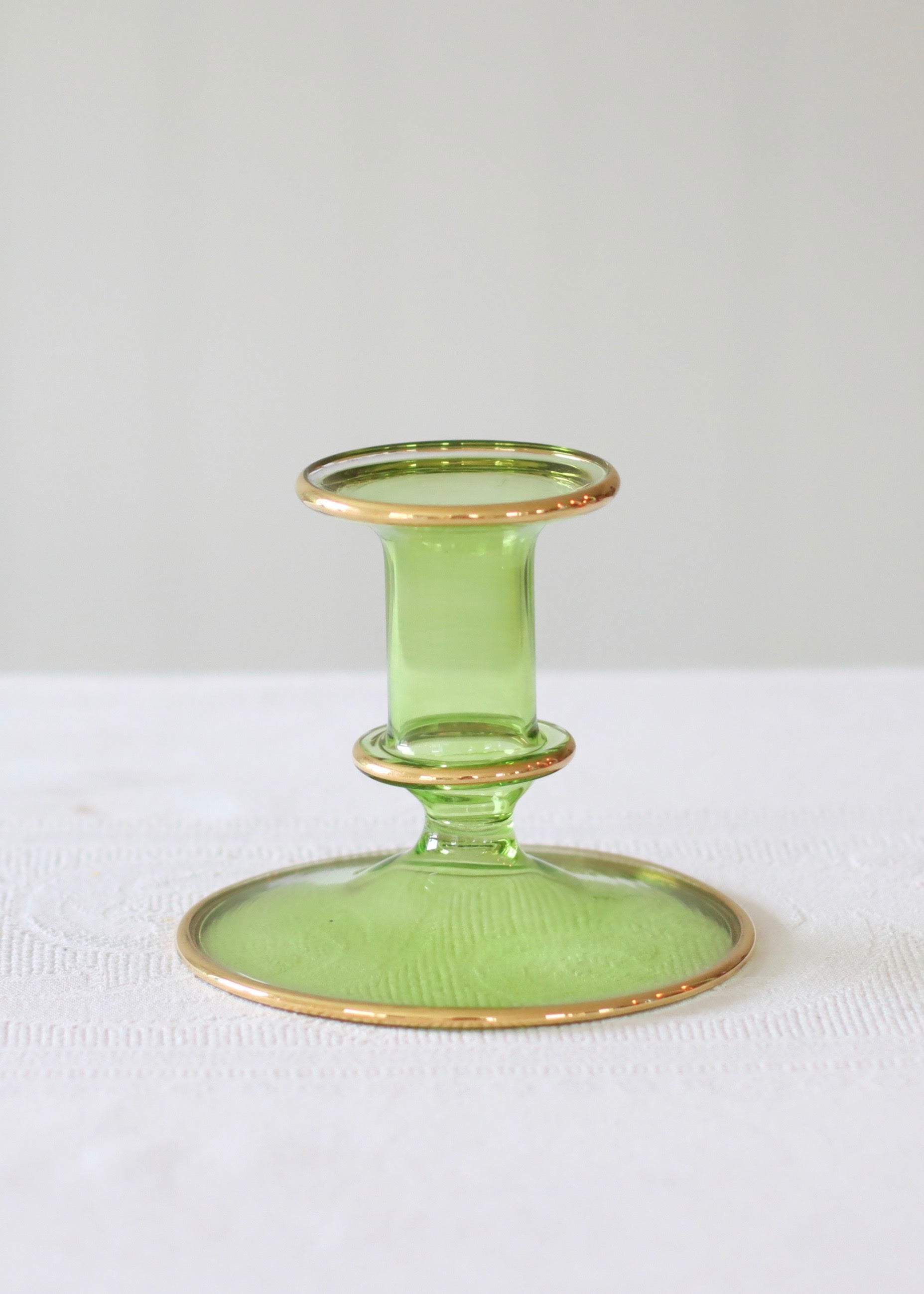 Salma Candlestick - Lime