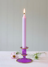 Salma Candlestick - Purple