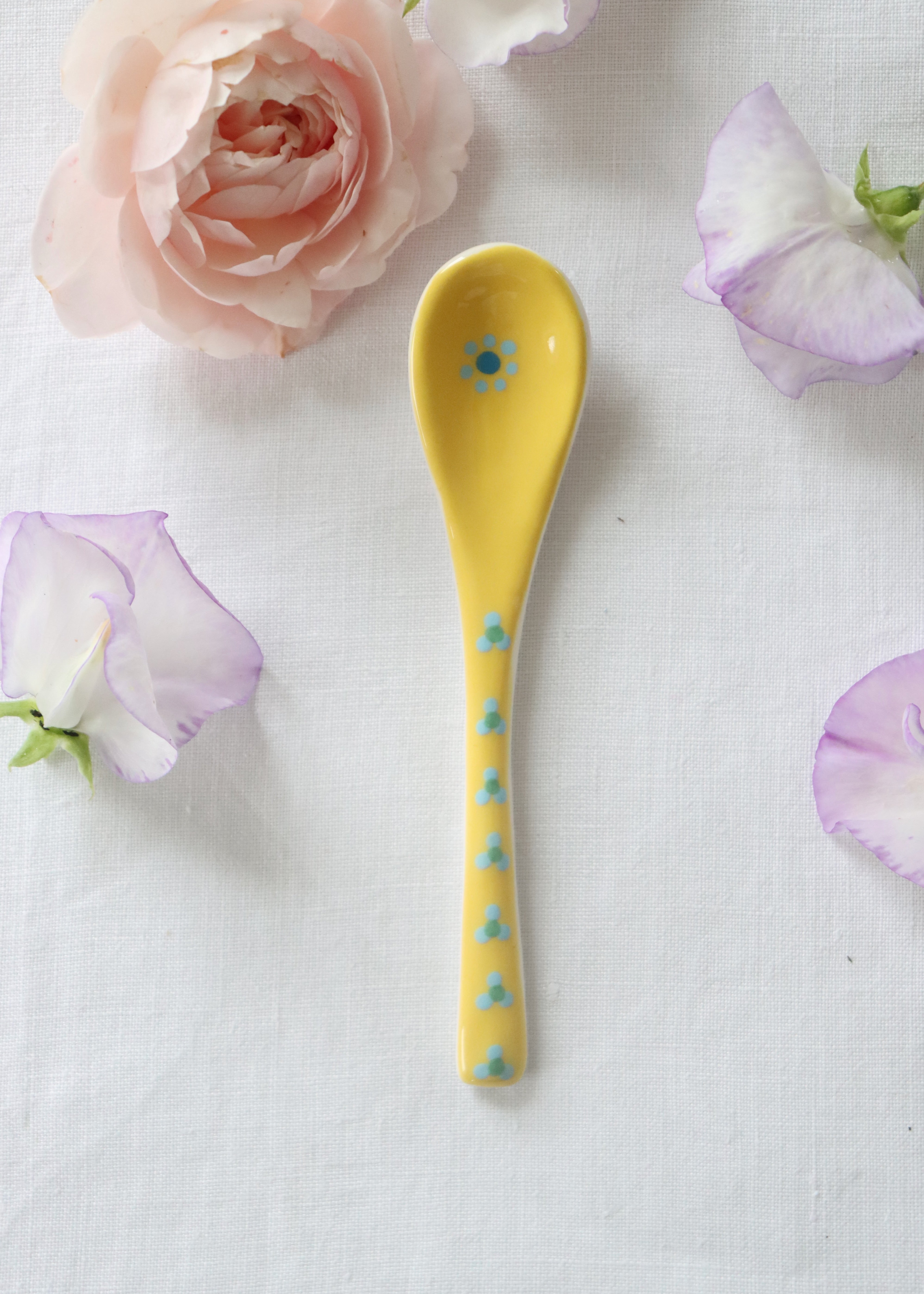 Ceramic Spoon - Yellow