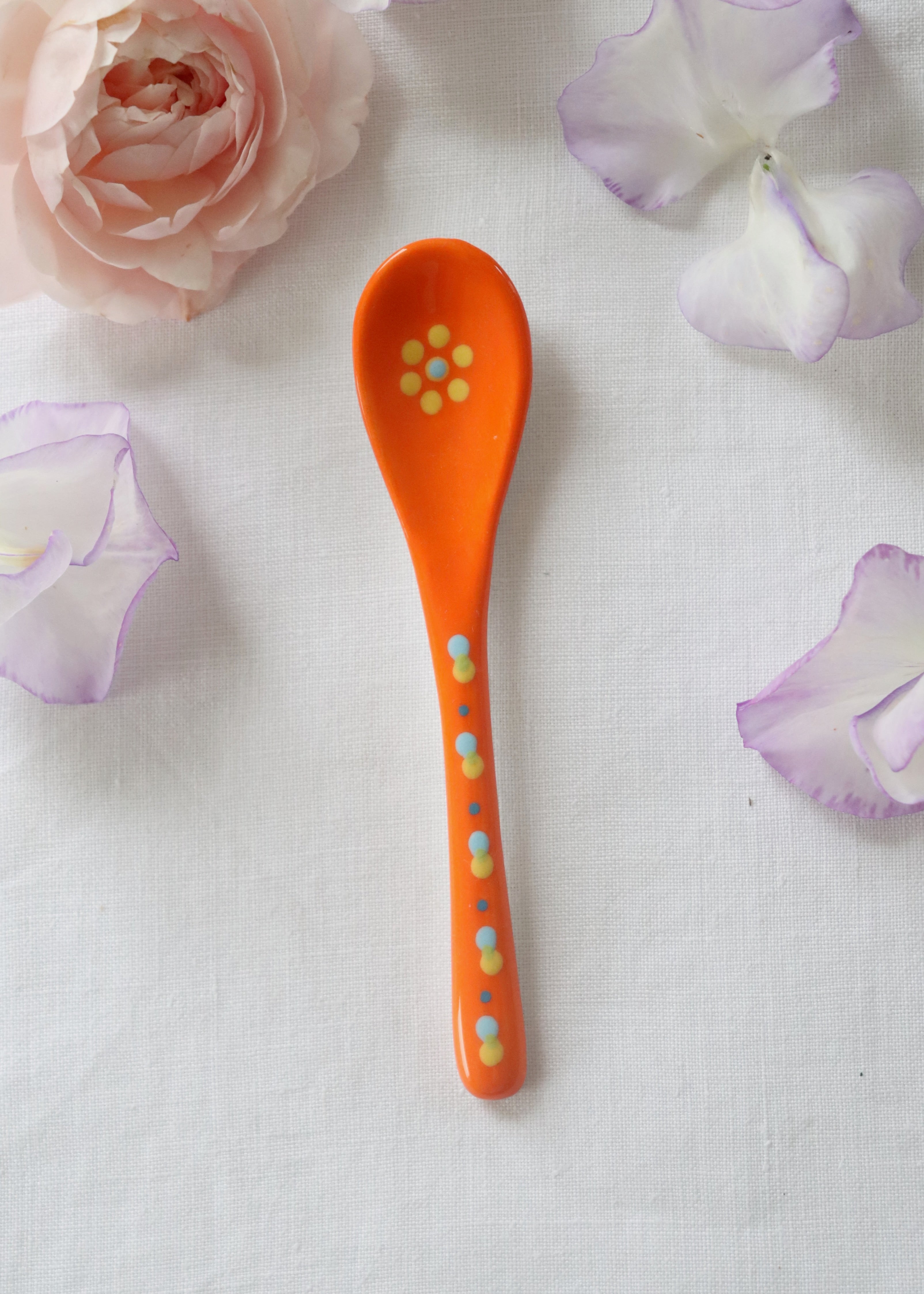 Ceramic Spoon - Orange