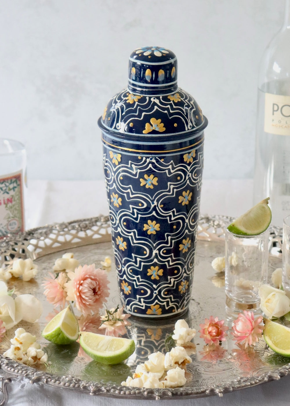 NEW STYLE: Cocktail Shaker - Navy Blue