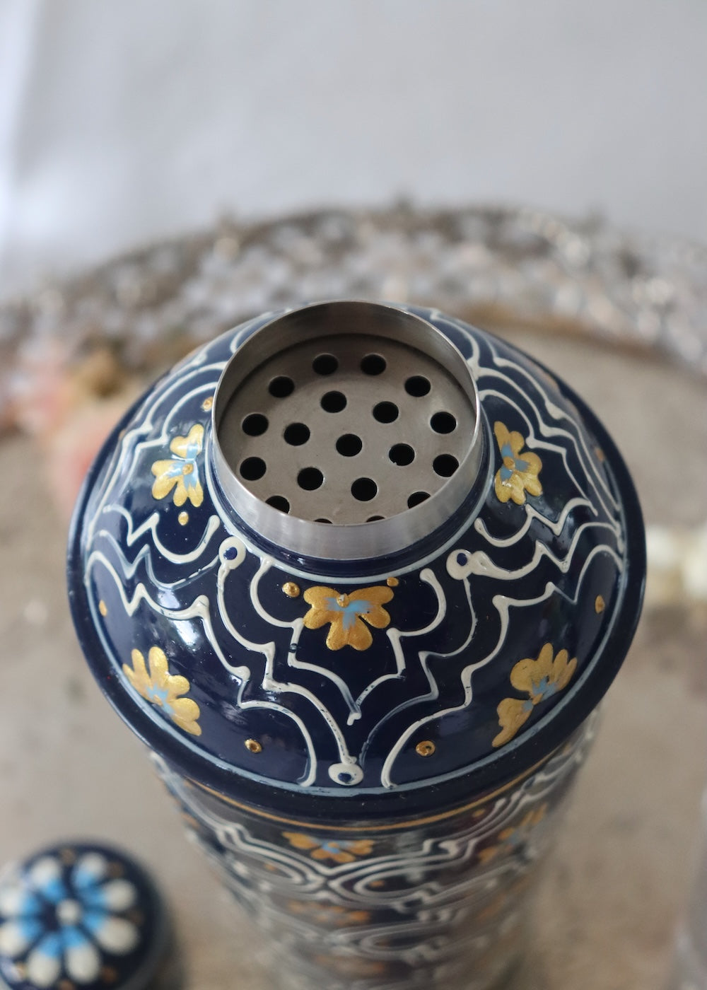 NEW STYLE: Cocktail Shaker - Navy Blue