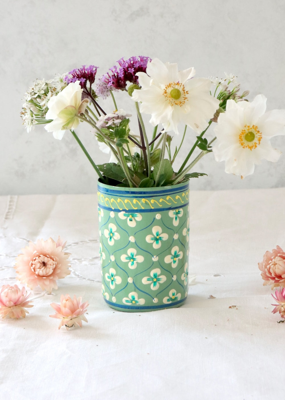 Brush Pot - Olive Green