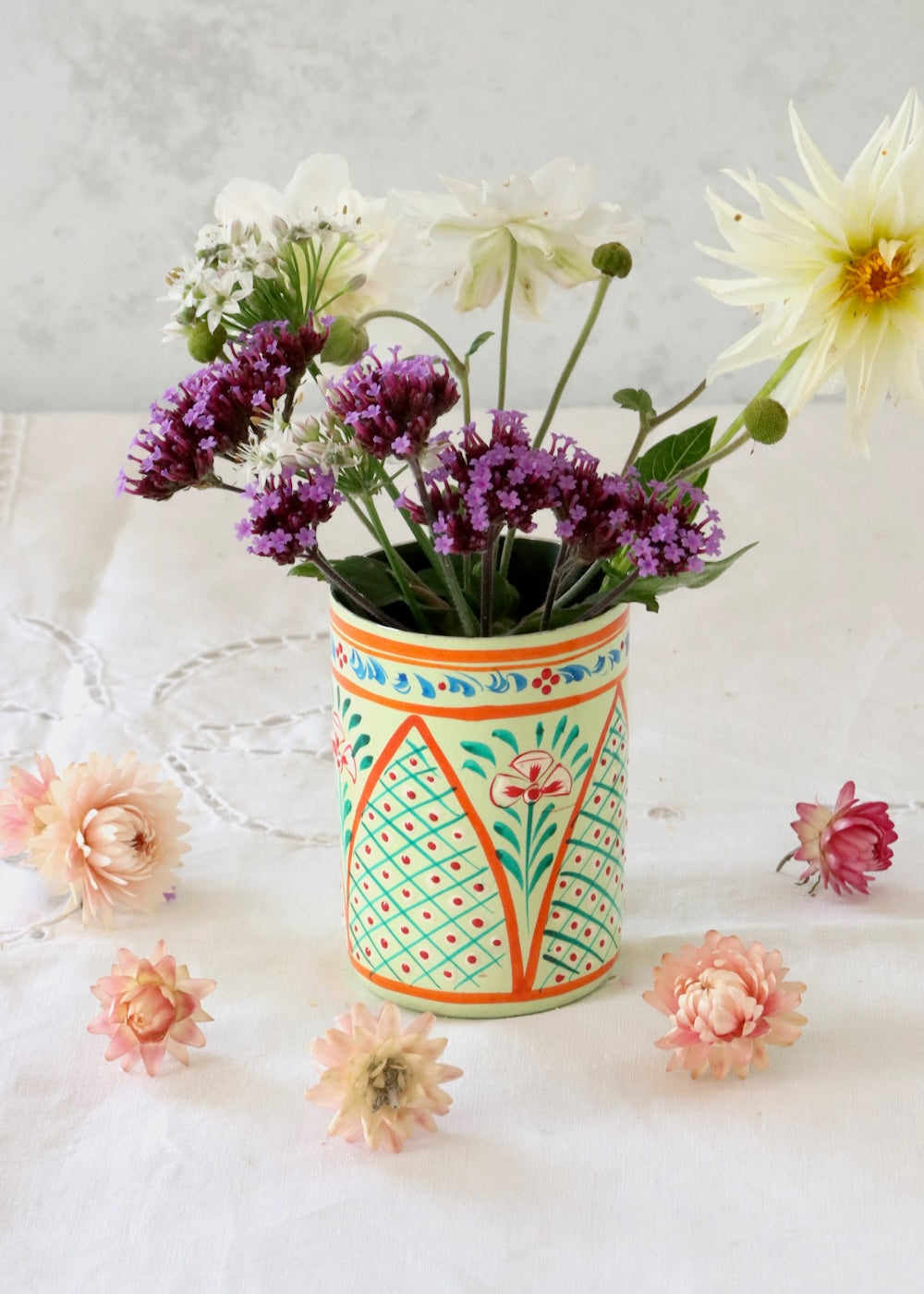 Brush Pot - Caribbean Vibe
