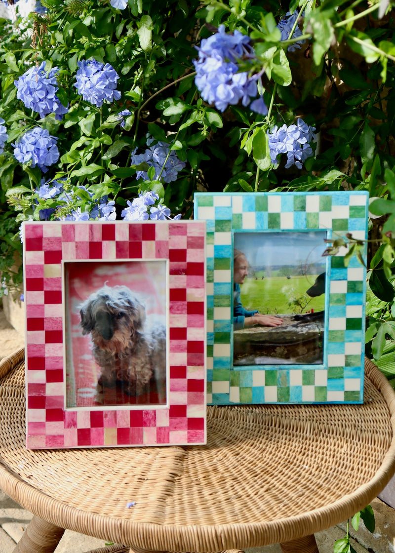 Pair of Photo Frames  - Checkerboard