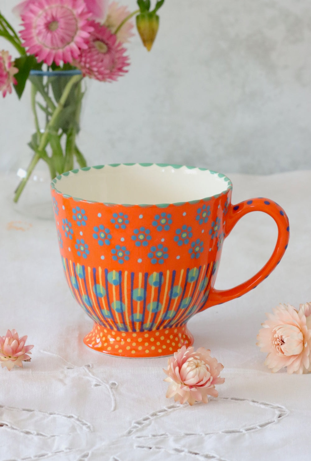 Time for Tea Cup - Orange