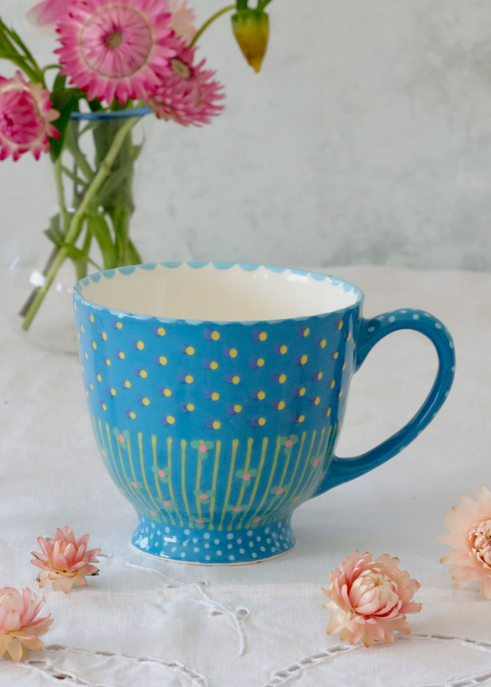 Time for Tea Cup - Turquoise