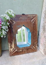 Vintage Wooden Mirror - 9
