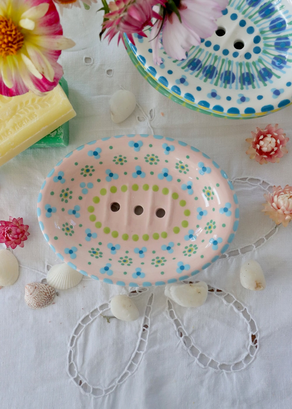Soap Dish Pale Pink
