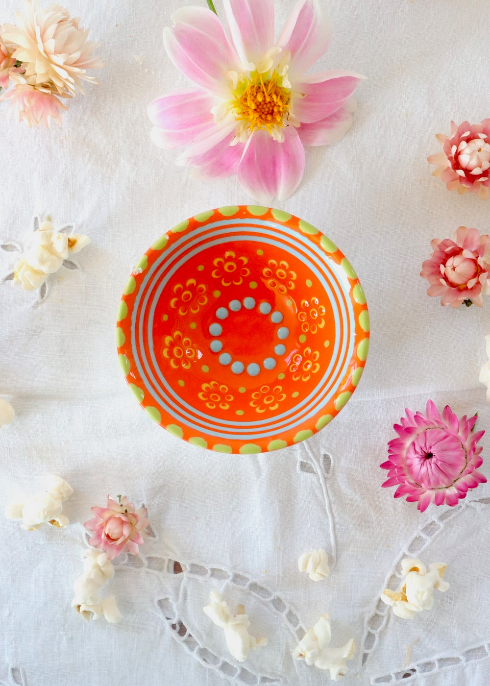 Salt Dish- Orange