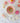 Salt Dish -  Pink with Green Circles