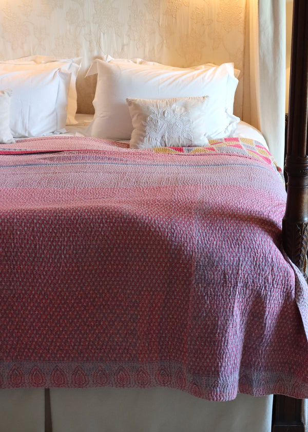 Vintage Kantha Throw K2114