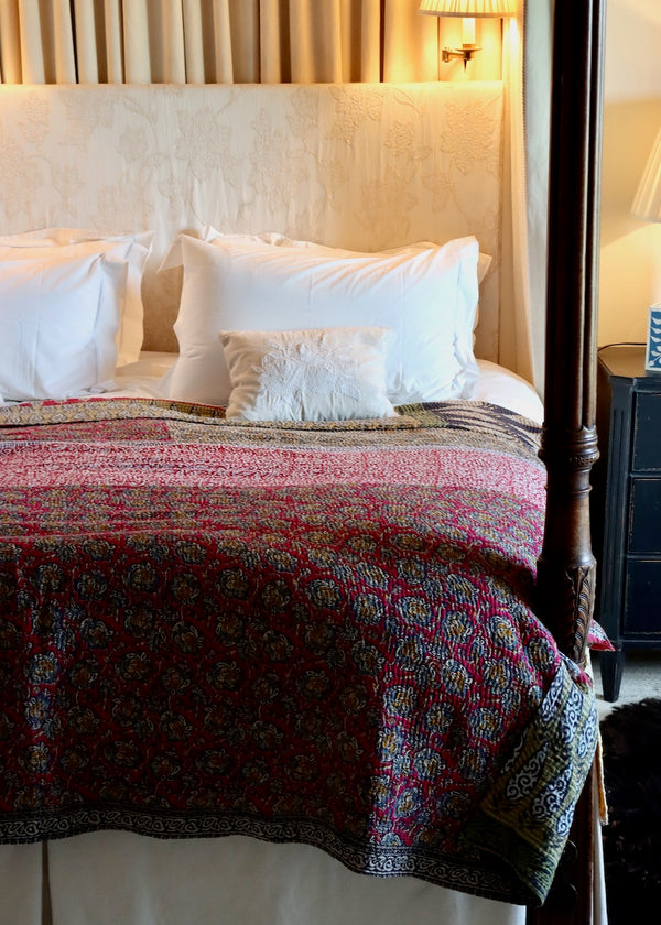 Vintage Kantha Throw K2115