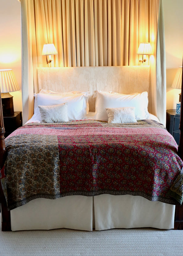 Vintage Kantha Throw K2115