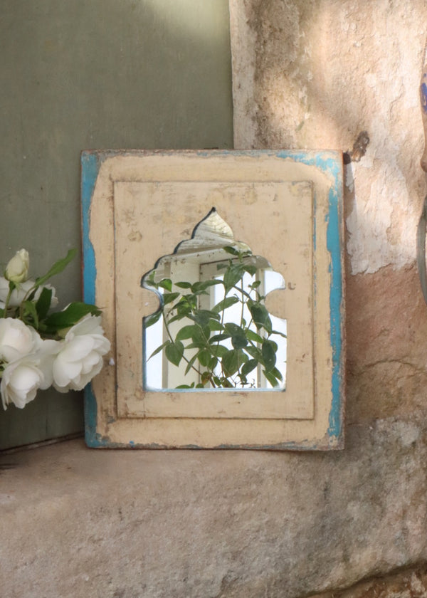 Vintage Wooden Mirror - 16