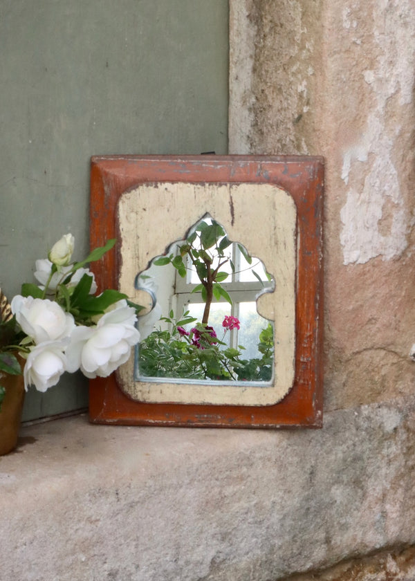Vintage Wooden Mirror - 20