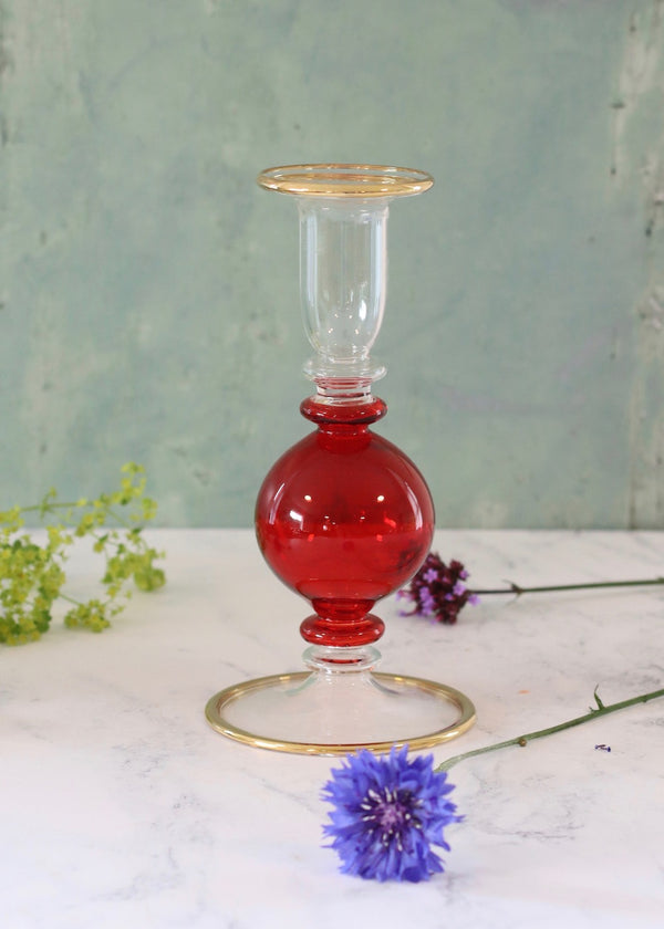 Small Bubble Candlestick Red