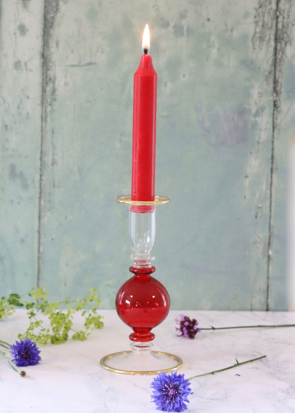 Small Bubble Candlestick Red