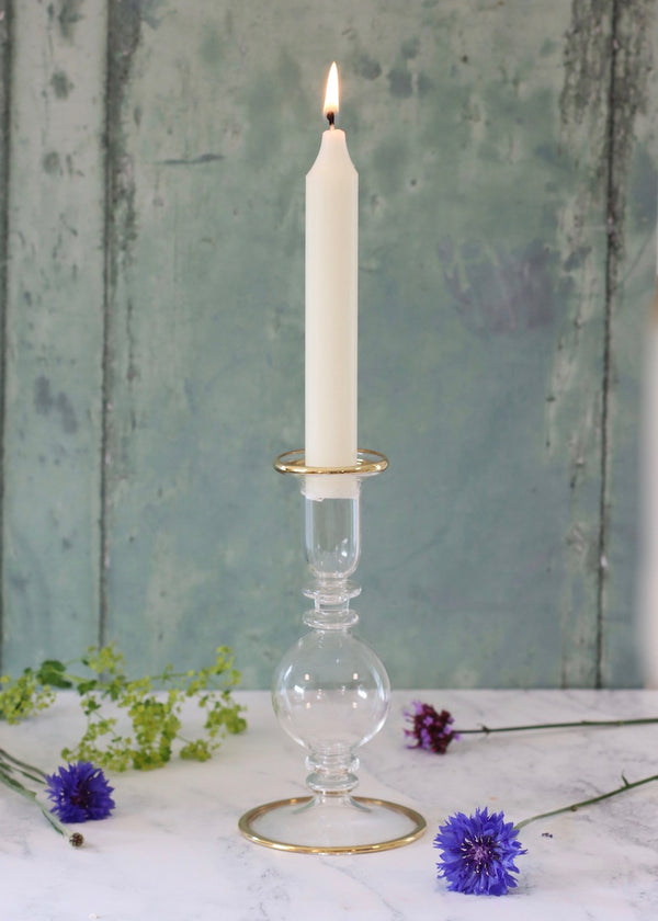 Small Bubble Candlestick  - Clear