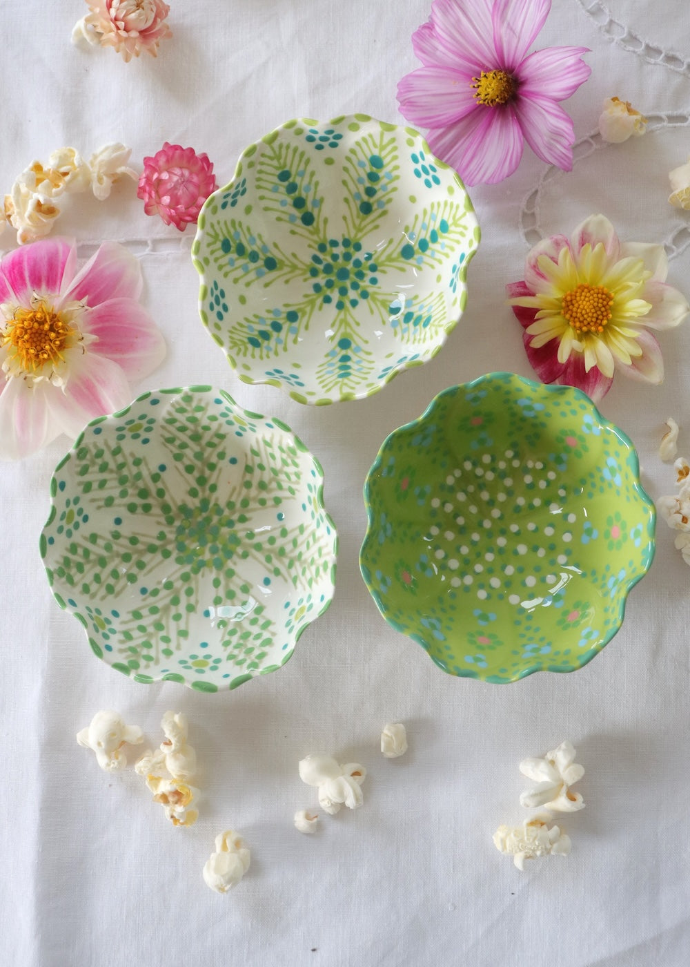 Tweeling Ramekin Set - Greens 1