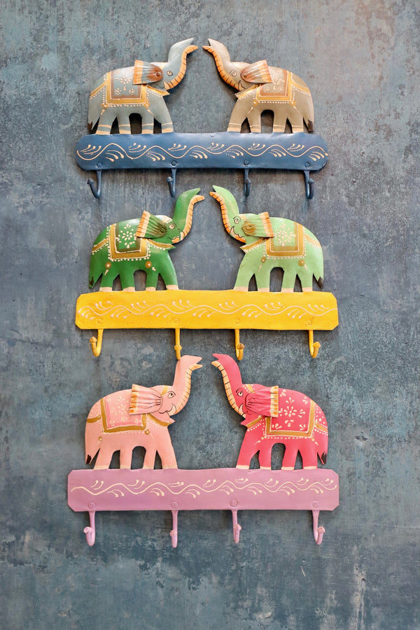 Two Elephant Hook - Green