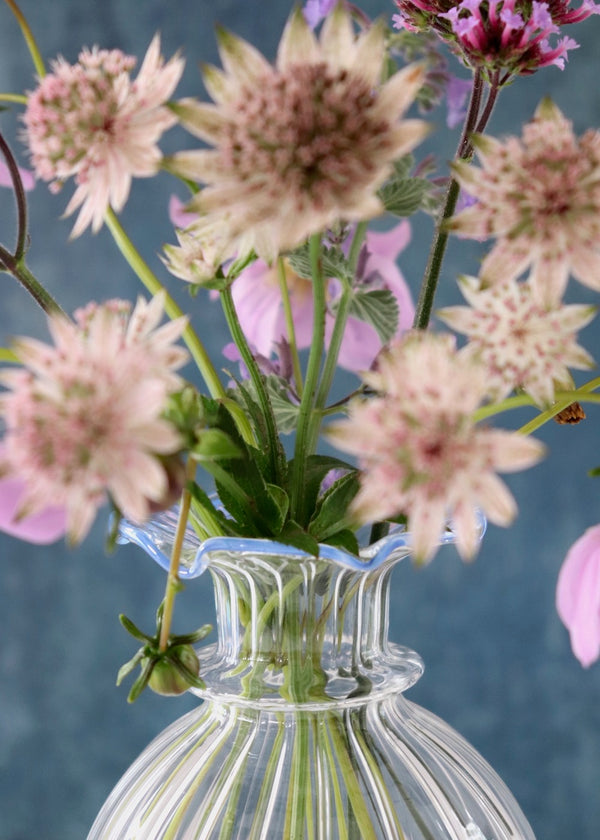 NEW IN: Nanu Glass Vase - Dusty Blue