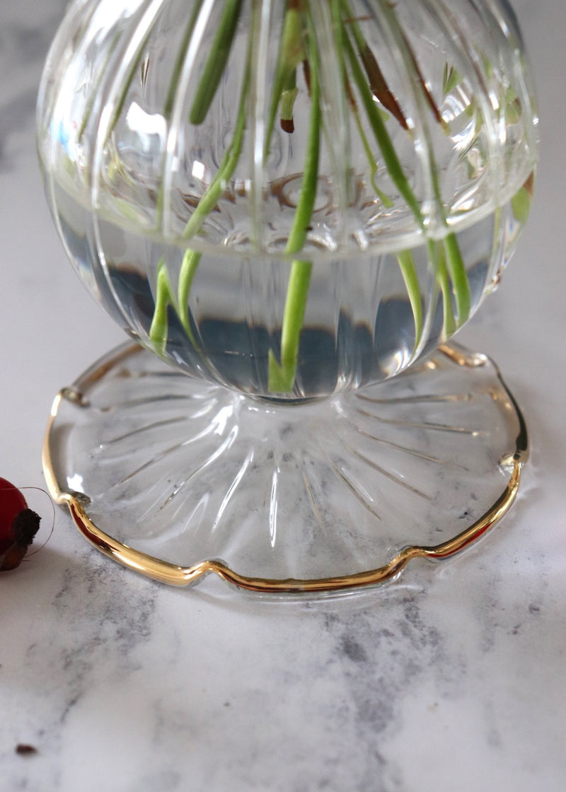 NEW IN: Nanu Glass Vase - Gold