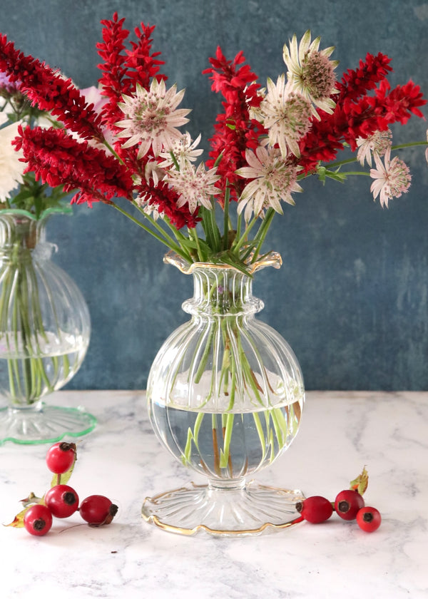 NEW IN: Nanu Glass Vase - Gold
