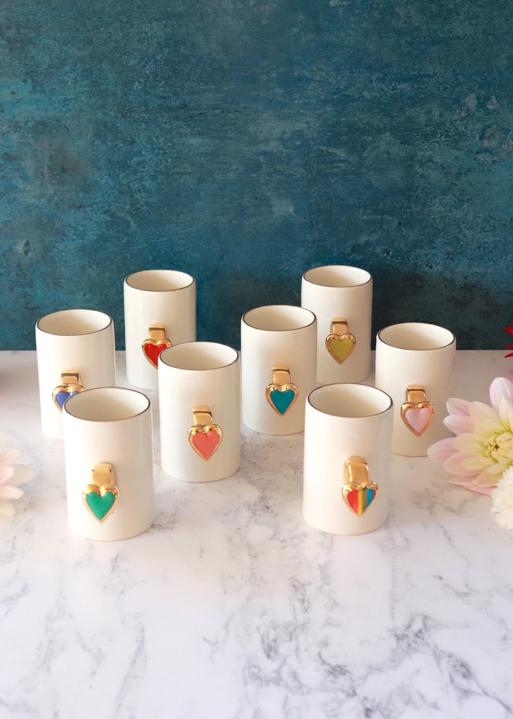 Love Mugs - Hearts Collection
