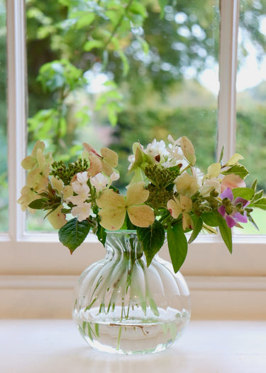 Luna Vase - Lime Rim