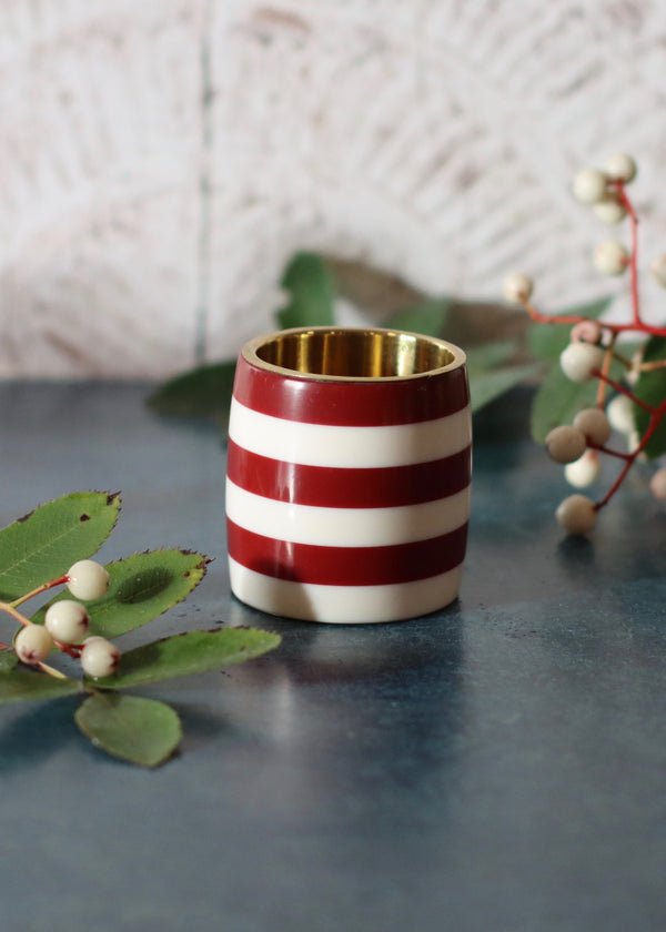 Napkin Ring Set of Four - Reds